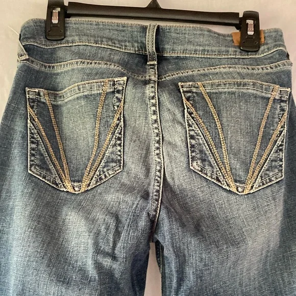 Ariat Blue Flare Wide Leg Jeans - Picture 2 of 4